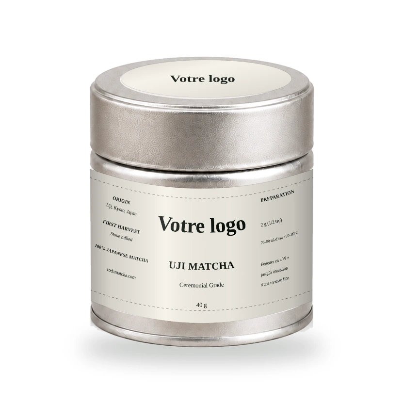 25 cannettes de 40g personnalisées